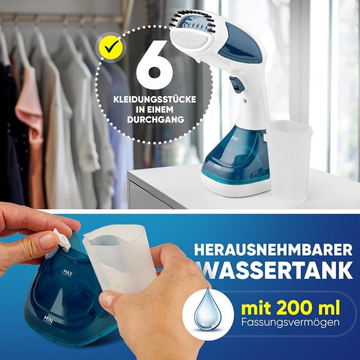 Handstomer Kledingstomer Steamer Ontkreuker Handstrijkijzer