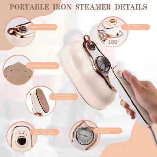 Handstomer Kledingstomer Steamer Ontkreuker