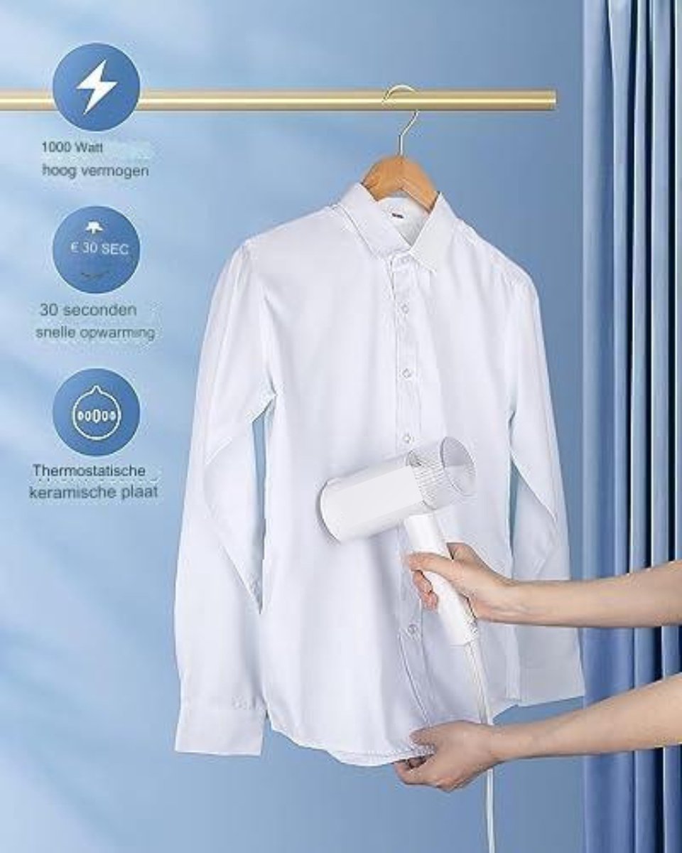 Handstomer kledingstomer steamer