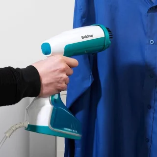 Handstomer kledingstomer turquoise