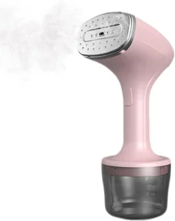 Handstoomstrijkijzer kledingstomer roze