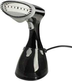 Handstoomstrijkijzer - Kledingstomer Verticale Stomer - Snel Kreukels Verwijderen - Keramische Zool - 230 ml - Zwart