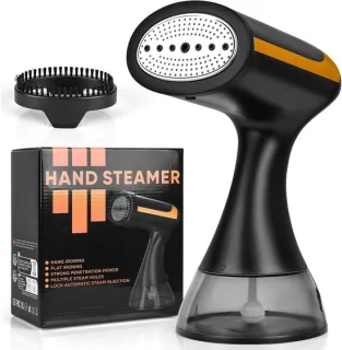 Handstoomstrijkijzer Kledingstomer Zwart
