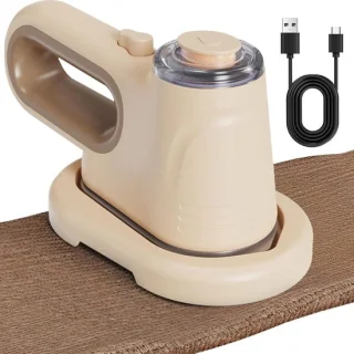 Handstoomstrijkijzer wit