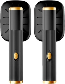 Hangend handijzer stoomstrijkijzer - 680 gram - zwart