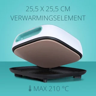 Heat Press Transferpers 25,5 x 25,5 cm
