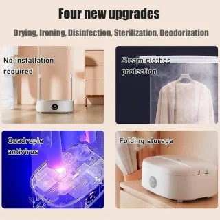 HomeDry SmartFold Opvouwbare Stoomdroogkast