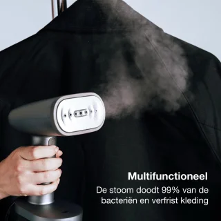 Hydross Handstomer grijs inclusief 2 opzetborstels
