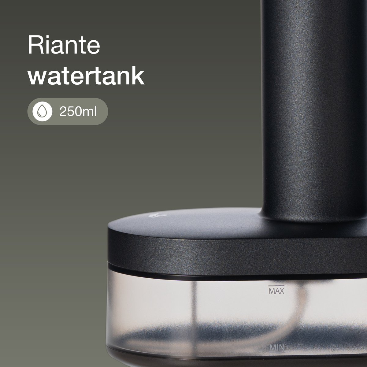 Hydross Handstomer grijs inclusief 2 opzetborstels