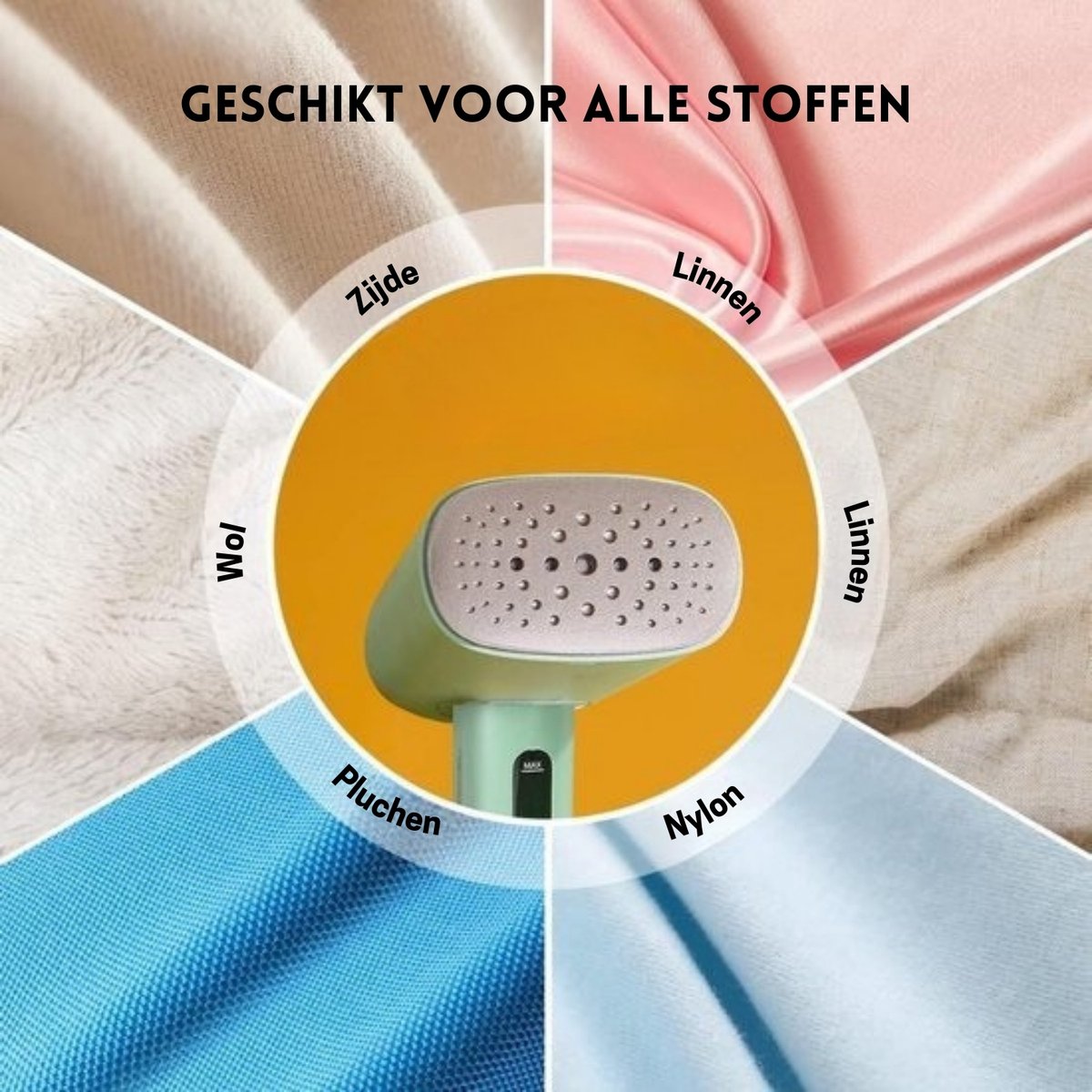 Intelectro Kledingstomer Draagbaar Zeegroen