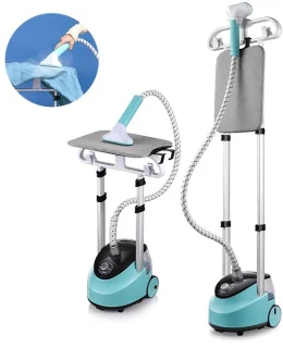 Jensaro staande kledingstomer met dubbele stang