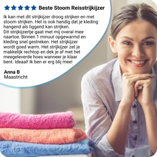 JT Products Luxe Mini Reisstrijkijzer