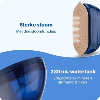 JT Products Luxe Mini Reisstrijkijzer