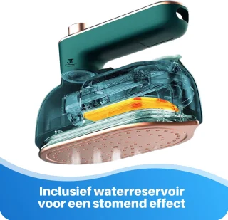 JT Products Luxe Reisstrijkijzer Groen