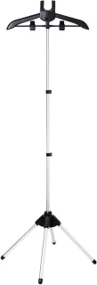 Kledingrek stoomhanger standaard zwart