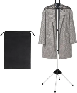 Kledingrek voor stoomstrijkijzer - zwart