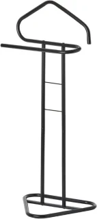 Kledingstandaard zwart 45 x 110 cm