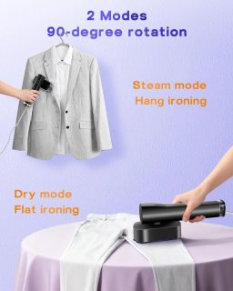 Wat vinden we goed aan de Kledingstomer Compact - Zwart