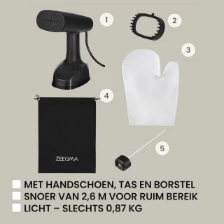 Kledingstomer en Strijkijzer 2-in-1