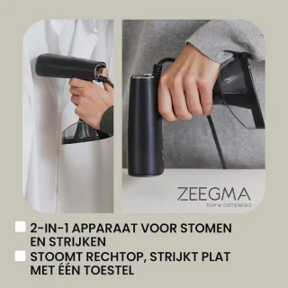 Kledingstomer en Strijkijzer 2-in-1