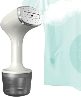 Kledingstomer handheld geel