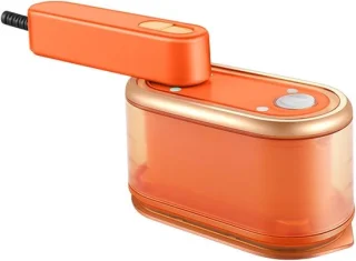 Kledingstomer handheld stoomstrijkijzer reisstomer oranje grijs