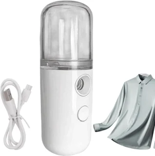 Kledingstomer handheld wit