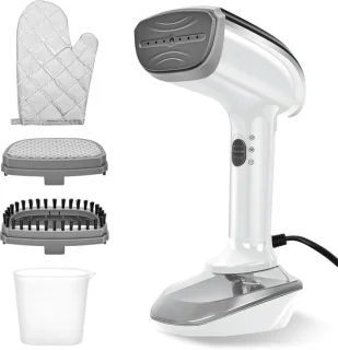Kledingstomer handheld wit