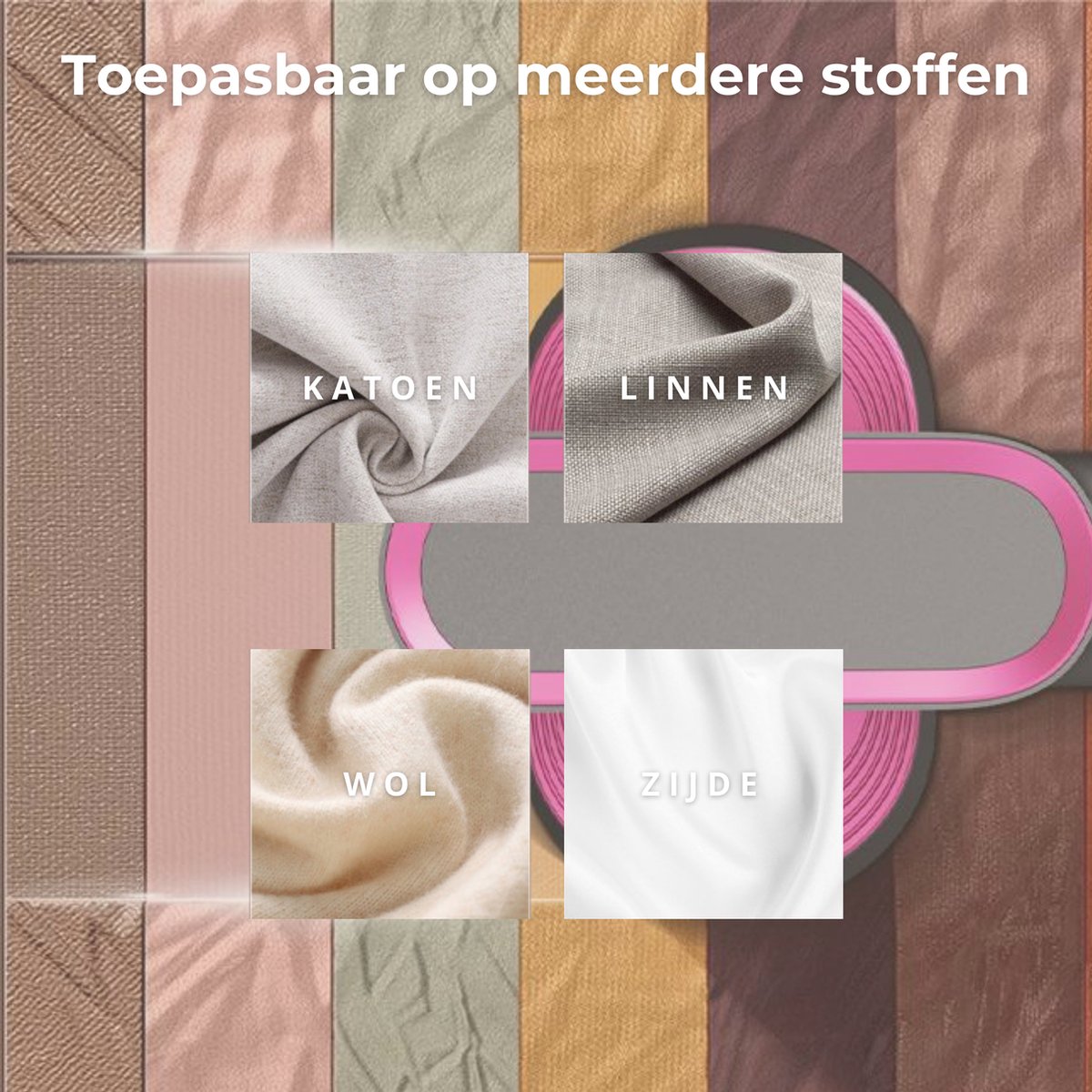 Kledingstomer Handstomer Stoomapparaat Inclusief Accessoires