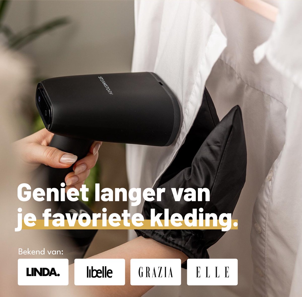 Kledingstomer Handstomer Stoomreiniger