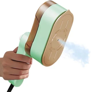 Kledingstomer - Handy steamer - Reizen en thuis - 180 graden draaibaar - 150 ml tank - Groen