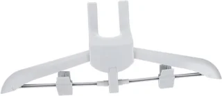 Kledingstomer hanger 46,5 cm lichtgrijs