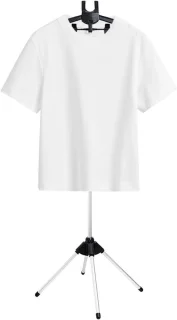 Kledingstomer met stand - zwart