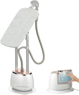 Kledingstomer met strijkplank - wit