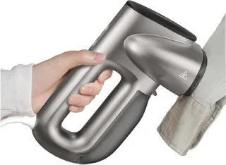 Kledingstomer met Zuigfunctie - Reisstomer Stoomstrijkijzer - Kreukvrije Kleding - AirIron Technologie - 118 ml - Zilver