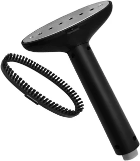 Kledingstomer mondstuk - stoomkop stoomijzer - 25 cm - zwart