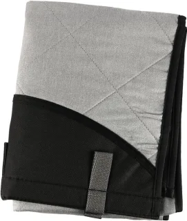 Kledingstomer Persmat 115x48 cm - Grijs/Zwart