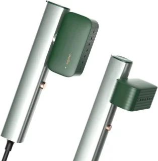 Kledingstomer reisformaat - mini stoomstrijkijzer - groen