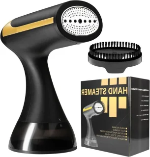 Kledingstomer - reisstoomboot handheld - 300 ml - zwart