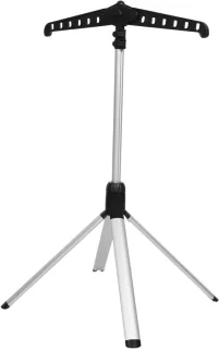 Kledingstomer stand - opvouwbaar statief - 147 cm - zwart