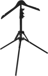 Kledingstomer standaard displayrek voor shirts - zwart