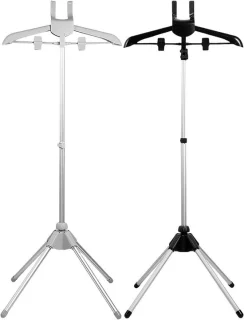 Kledingstomer standaard stoomrek grijs