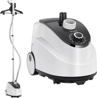 Kledingstomer Stoomapparaat Wit/Zwart