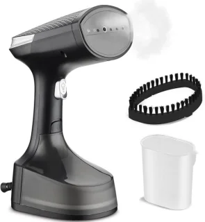 Kledingstomer Verticaal Stoomstrijkijzer 310 ml Zwart