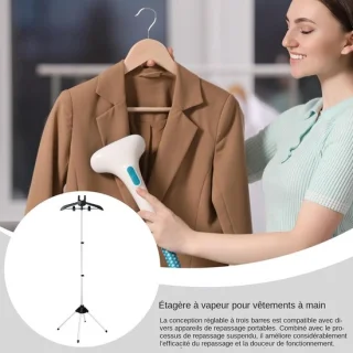 Kledingstomerhouder 160 cm zwart