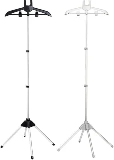 Kledingstomerstand 160 cm zilver