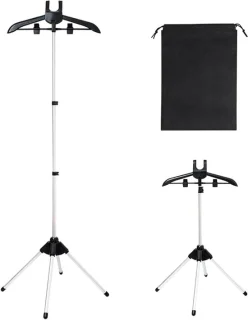 Kledingstoomer standaard zwart 160 cm