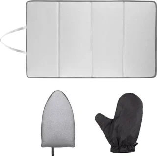 Kledingstoomplank – Opvouwbare standaard – 43 x 18 cm – Uniek