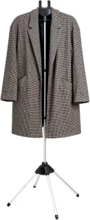Kledingstoomrek Stoomhanger 155 cm Zwart