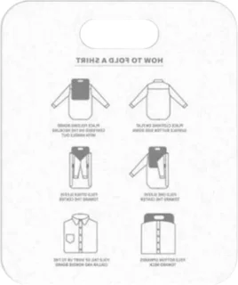 Kledingvouwer shirt